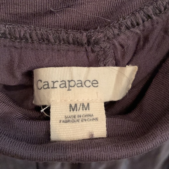 Sexy gray pants with a gray sheer overlay. Elastic waist.By CARAPACE.MEDIUM - Picture 4 of 5